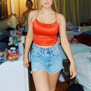 ZARA JEAN SHORTS